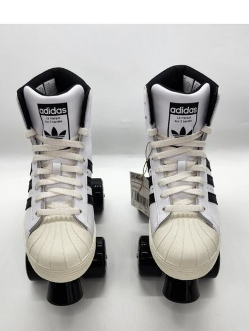 adidas Superstar 82 High-Top Roller Skates White & Black - Picture 10 of 16